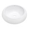 Ruvati 18" Rnd Bathroom Vessel Sink Wht Above Vanity Counter Circular Ceramic RVB0318 - alternate 3